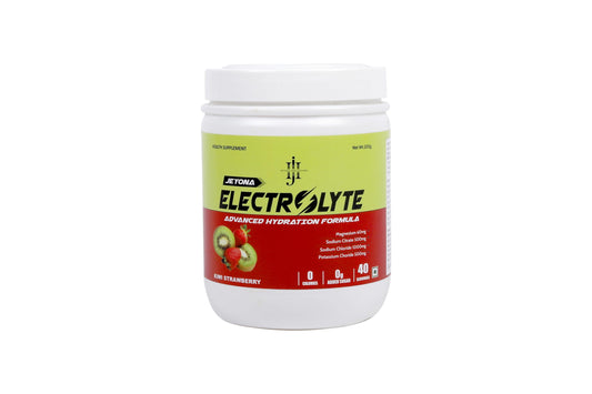 Jeyona Electrolyte Powder Strawberry Kiwi - Zero Sugar Rapid Hydration Drink - Instant Energy & Recovery Mix - Supports Performance & Electrolyte Balance
