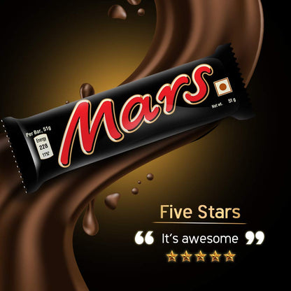 Mars Chocolate Bar, 51g (Pack of 12)- image 3