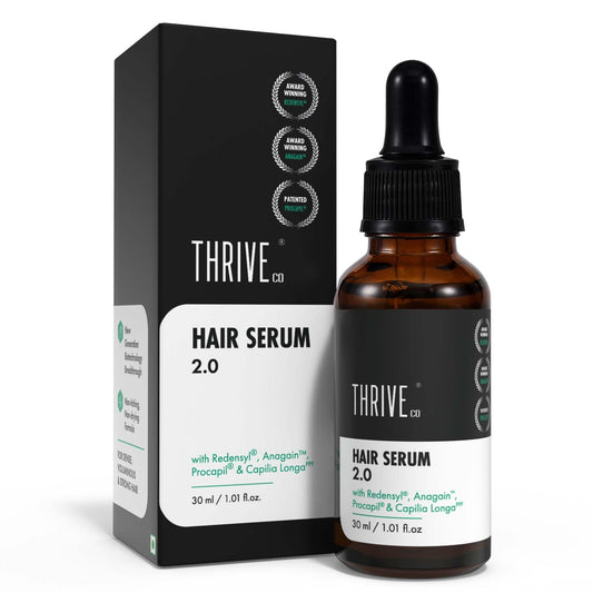 ThriveCo Hair Growth Serum 2.0, 30ml, With Effective Redensyl, Anagain & Procapi