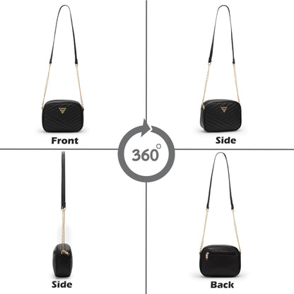 Lavie Signature Dallas Woman's Box Crossbody Sling Bag | Ladies Purse Handbag | Gift for Women