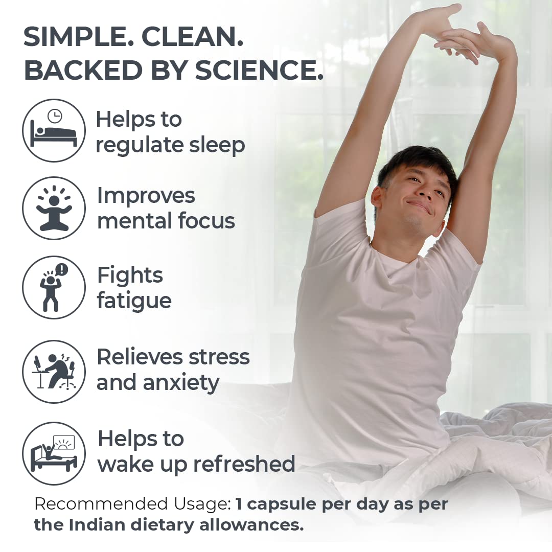 INSTRENGTH-SLEEP SUPPLEMENT (SUPPORT MIND STRESS FREE & IMPROVE YOUR SLEEP & SUPPORT NATURAL SLEEP) -100% VEG - (PEOPLE'S TRUST BRAND) - 10% OFFER
