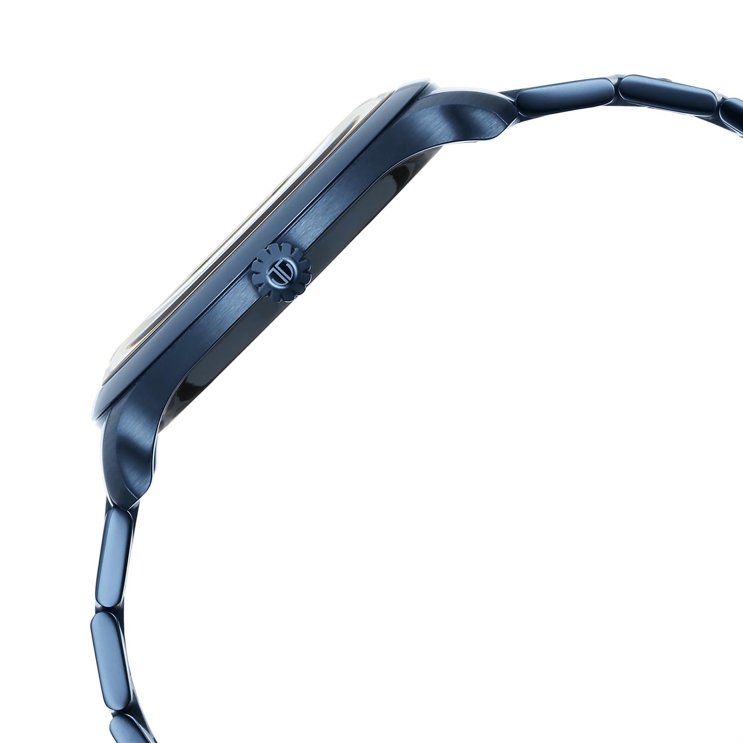 Titan Classic Distincta Blue Dial Analog with Date Stainless Steel Stra- image 2