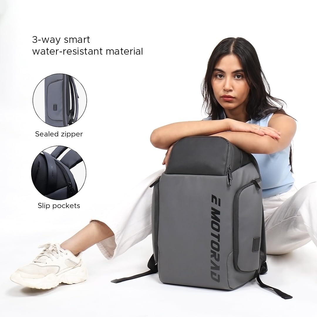 E MOTORAD - RIDE THE ELECTRIC REVOLUTION Professional Laptop Backpack F- image 6