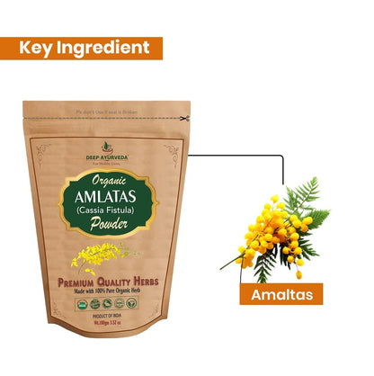Organic Amaltas Powder – Pure Cassia Fistula Herbal Powder