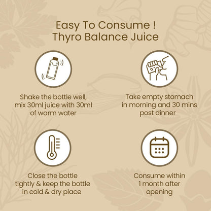 Krishna's Cholesterol Care And Thyro Balance Juice For Digestion, Metabolic Balance And Daily Wellness - 1000 ml Each (Combo pack of 2)