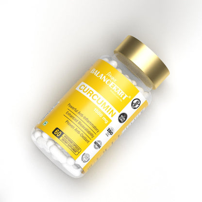 Balancekart Curcumin Capsules 1500mg With 95% Curcuminoids, Helps in Sk- image 3