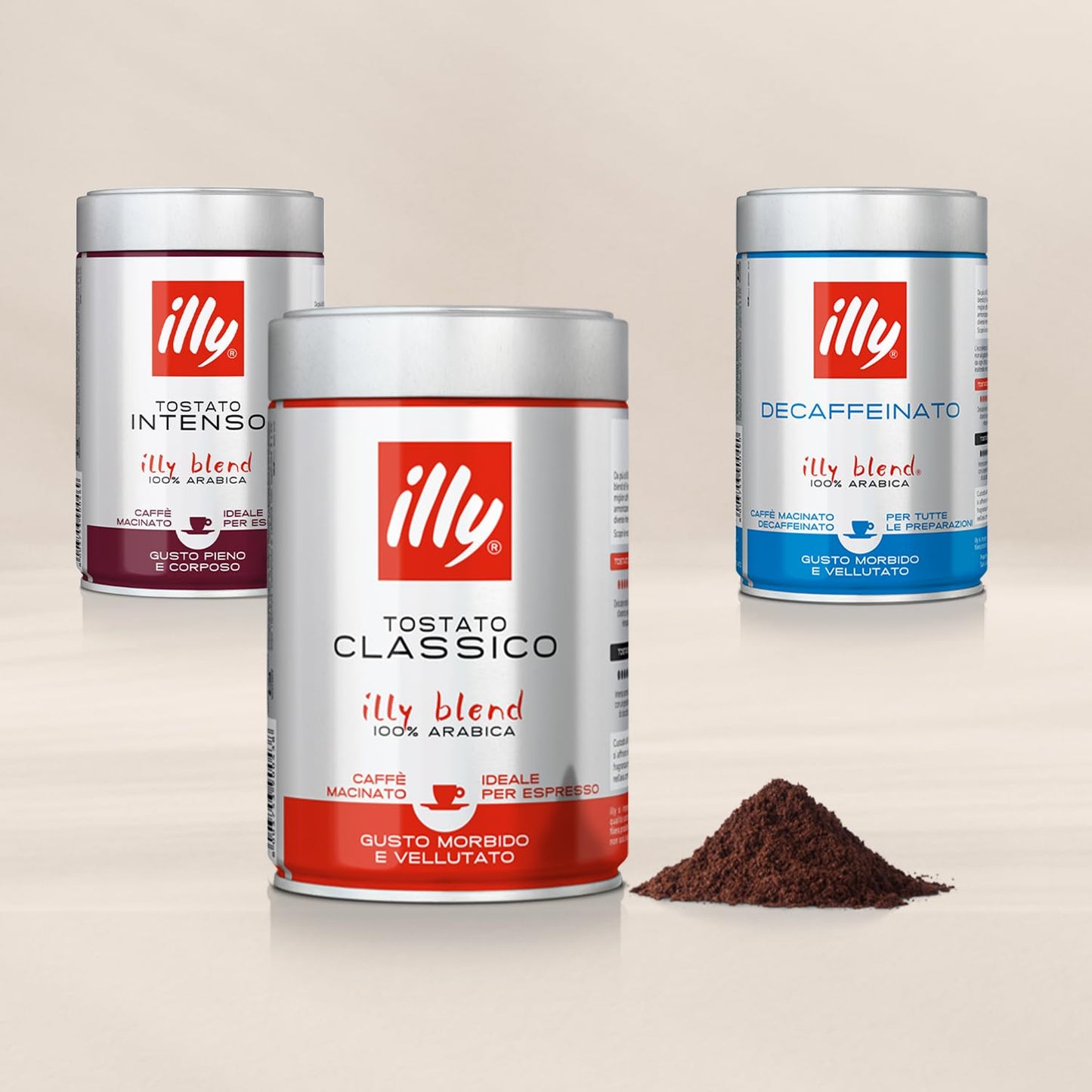 Illy Ground Classico Medium Roast, 250g