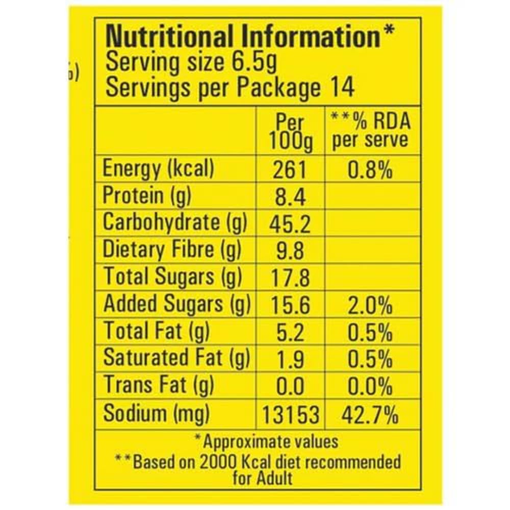 Smith & Jones Peri Peri Masala Powder, Vegetable Masala (Pack of 14) 91 Grams