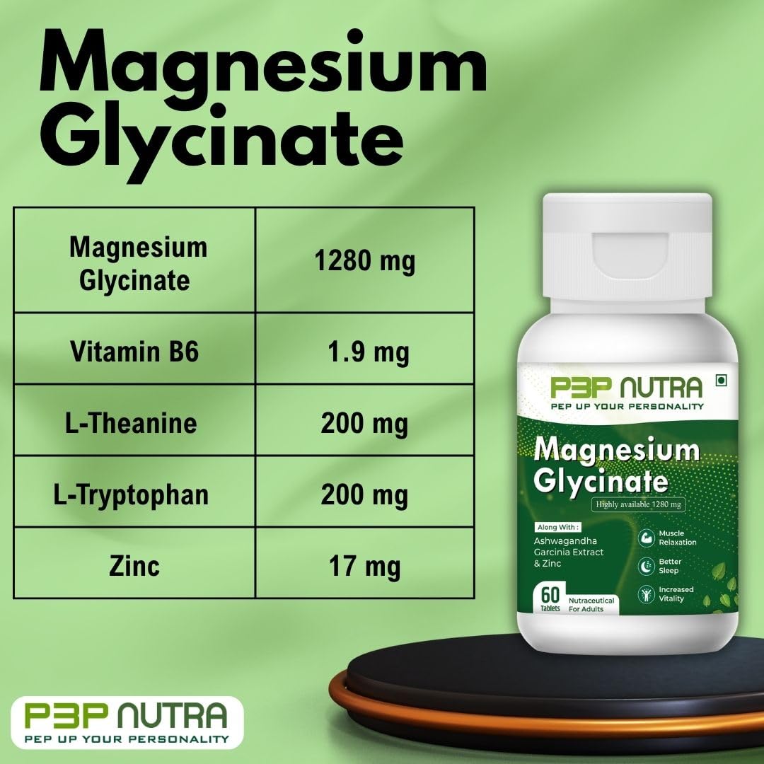 Magnesium Glycinate 60 Tablets