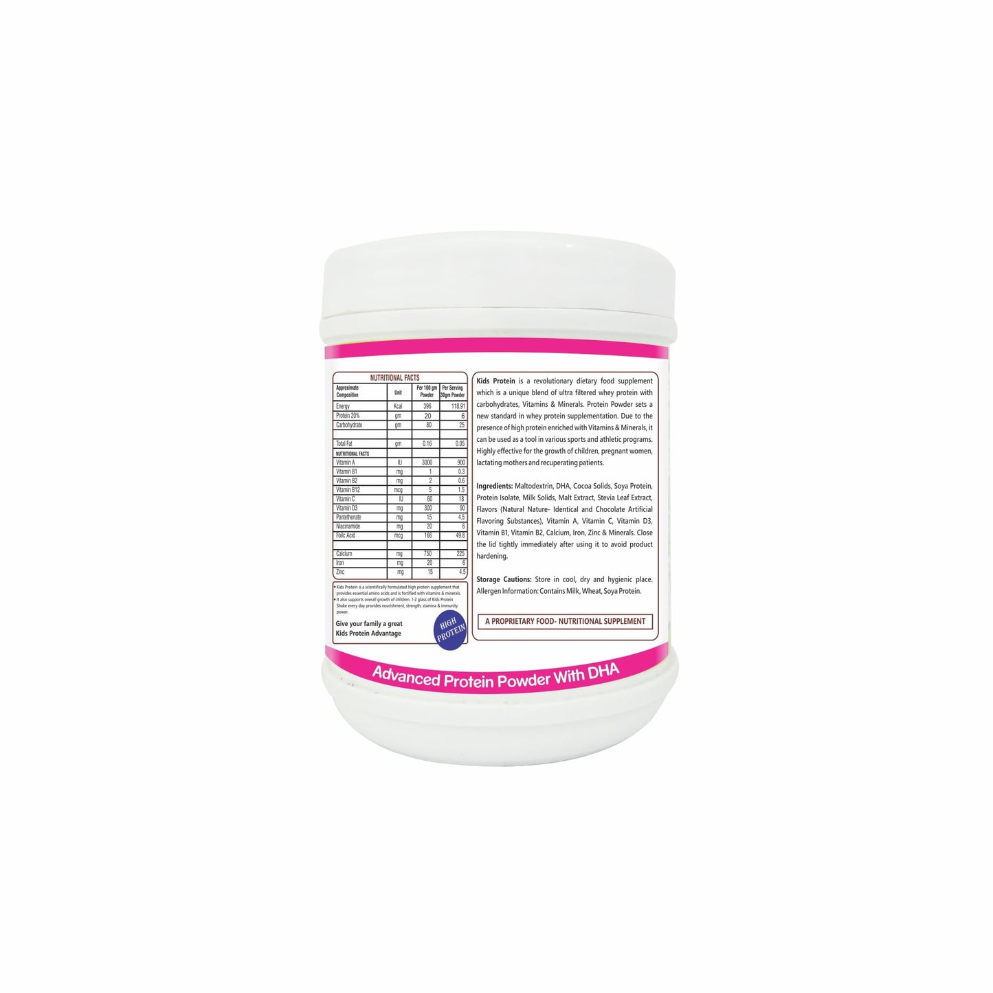 Zindagi Protein Powder For Kids - Champ Protein Powder - Sugar Free Nutritional Drink (200 Gm)