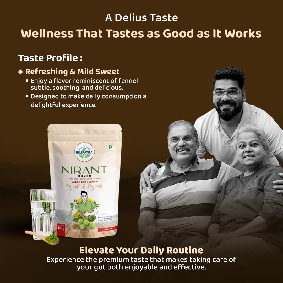NIRANT CHURNA 200g | Effectively Relieves Constipation, Boost Energy Le- image 3