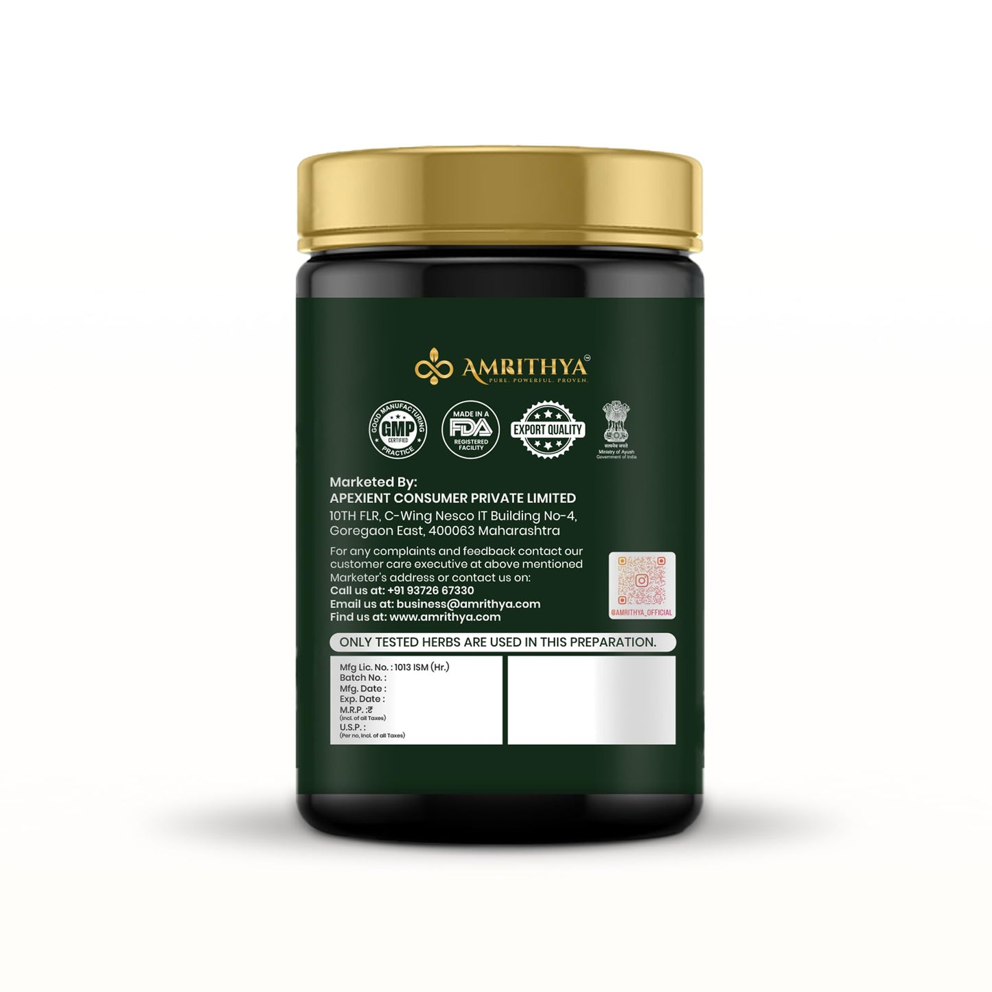 Amrithya Ageless-U Ayurvedic Healthy Aging Tablets for Men & Women | Amla Ashwagandha Turmeric Acerola Cherry Supplement | Skin Health Immunity & Vitality Support | 60 Count