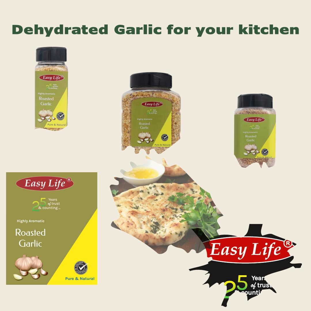 Easy Life Combo of Garlic 80g & Ginger Powder 65g