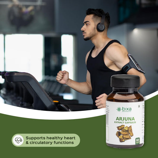Arjuna Extract | 60 Veg Capsules (450mg) | Supports Heart Health