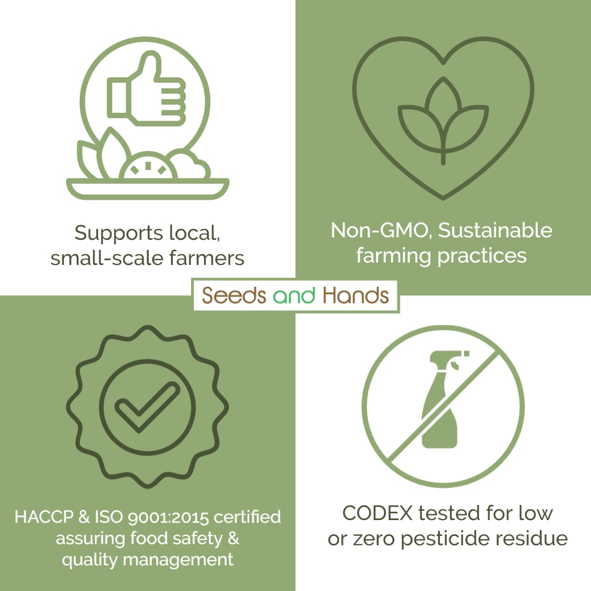 Seeds and Hands Wayanad Raw Wild Turmeric/Kasturi Manjal/Kasturi Haldi Powder for Skin Care [100% Pure and Natural] (65g)