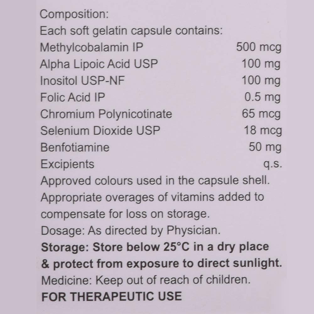 Renerve- BT - Strip of 15 Capsules