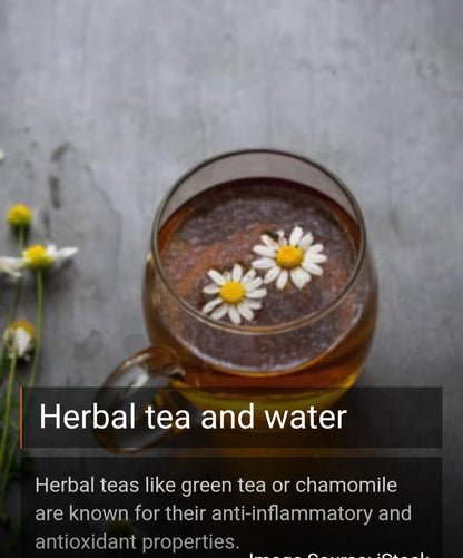 EATERY HARVEST Chamomile Flower Tea - 50g | Pure Chamomile Buds for Sleep, Stress Relief. Caffeine-Free, Calming Tisane. Great for Iced/Hot Tea