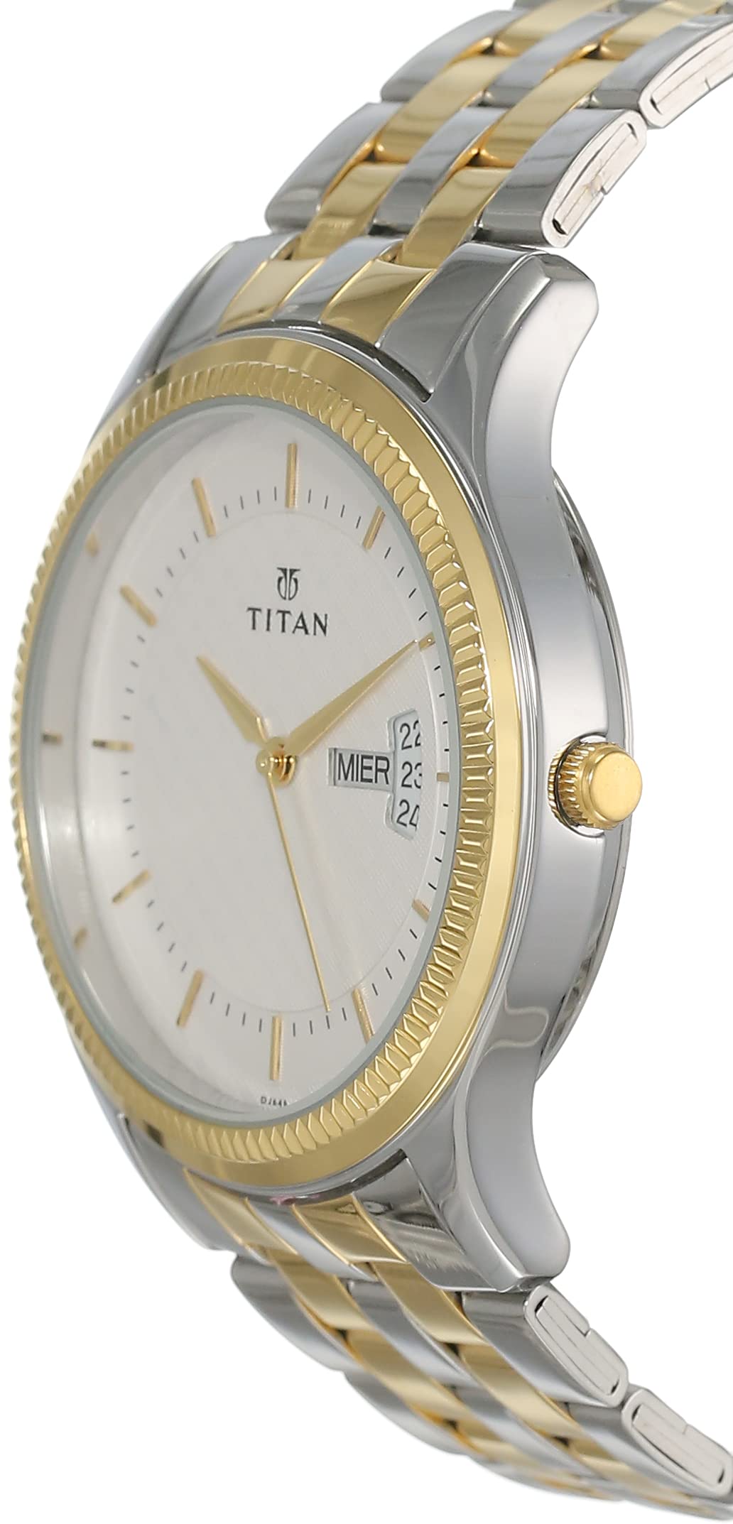 Titan Gents Karishma Analog Silver Dial Men's Watch-NN1824BM01/NP1824BM01