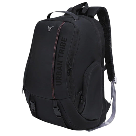 URBAN TRIBE Gamzo 35L Gamers Laptop Backpack for every Genz Z | USB-C Charging | Fits 15.6 Inch Laptop | RGB-Ready Gaming Backpack | Anti-Theft, RFID Safe, Shockproof, Weather-Resistant | Black