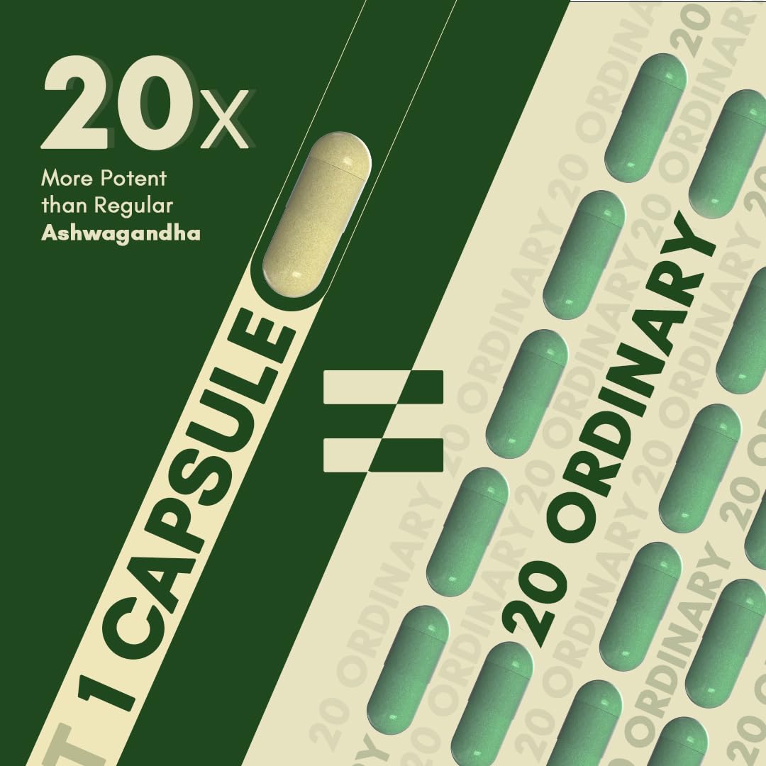 Rasayanam Ashwagandha KSM-66 (500 mg) | Extra Strength Natural Formulat- image 7