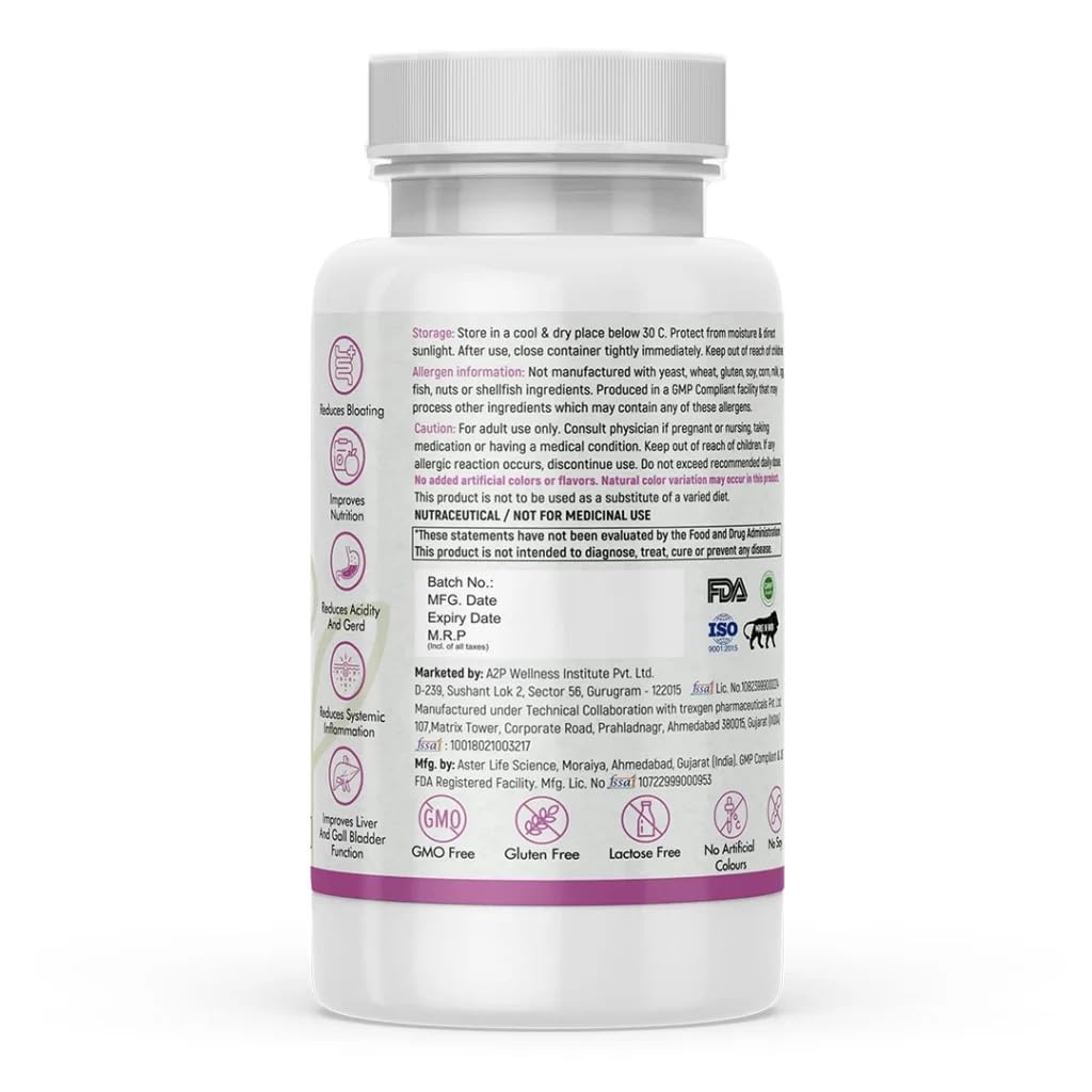 Autoimmunity Care Veg Digest All Care – Complete Digestive Enzymes Supplement with Betaine HCl | Supports Faster Digestion, Acidity, Bloating & Gas Relief | Digestive Enzyme Tablets | 30 Caps (30 dose)