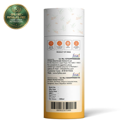 Fytika Sea Buckthorn Juice - 300 ML (PACK OF 1) | Pulp Concentrate Made for Your Total Body Care & Wellness | Rich in Vitamin C, Omega 3, 6, 7, 9 & Antioxidants | For Men & Women