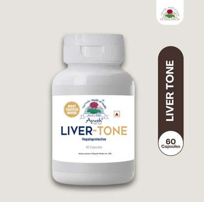 Ayush Herbs Livertone 1 * 60 Caps Brown