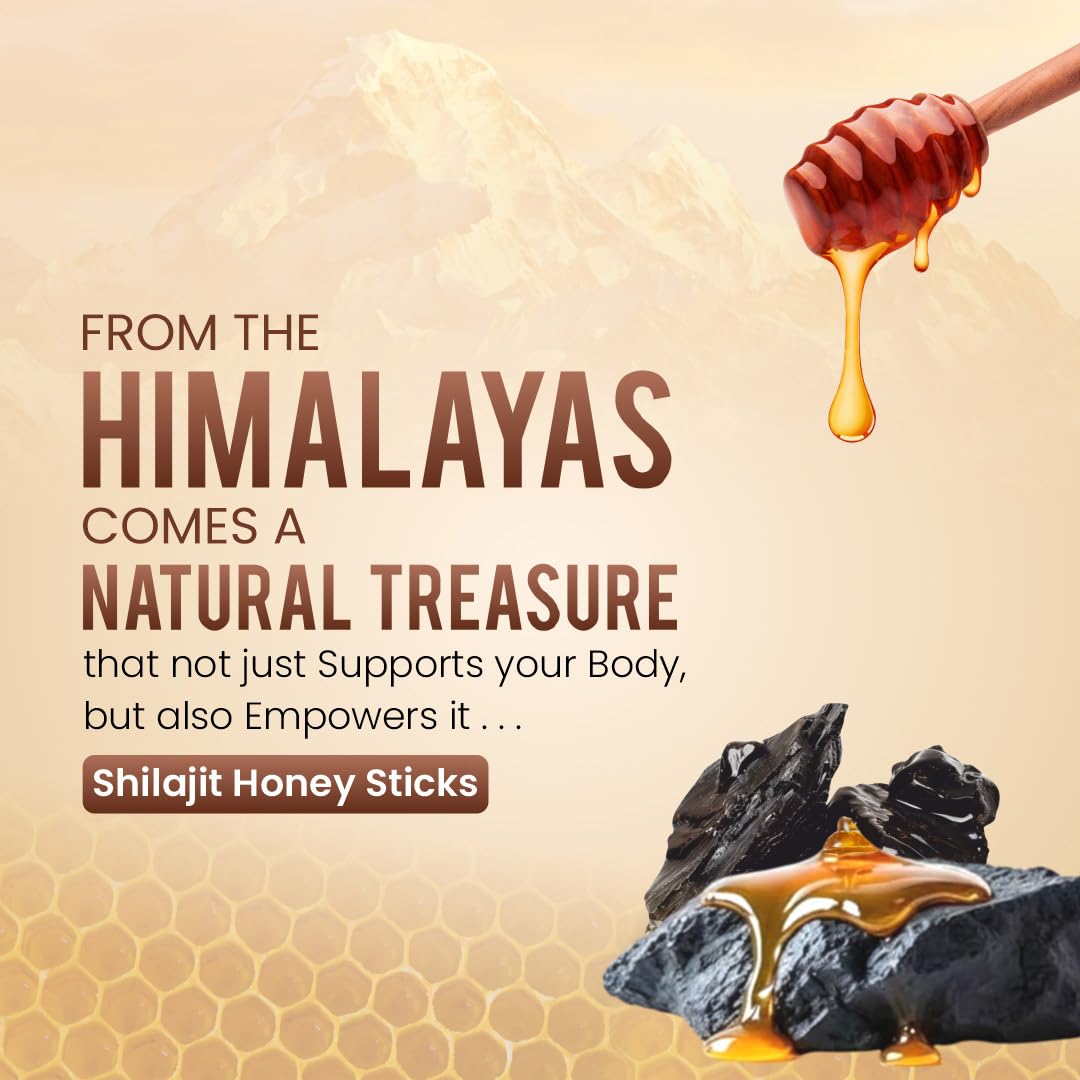 Dr. Ortho Himalayan Shilajit Honey Sticks - 21 Sticks