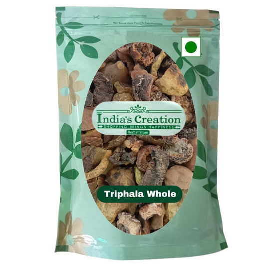 Triphala- Amalaki,Haritaki,Bibhitaki-Raw Herbs-Jadi Booti Single Herbs (250 Gram