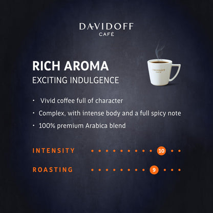 Davidoff Cafe Instant Coffee Jar, Rich Aroma, 100 Gram