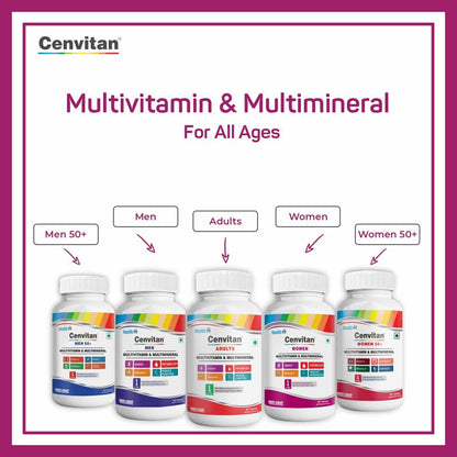 Healthvit Cenvitan Women (Multivitamin and Multimineral) - 60 Tablets