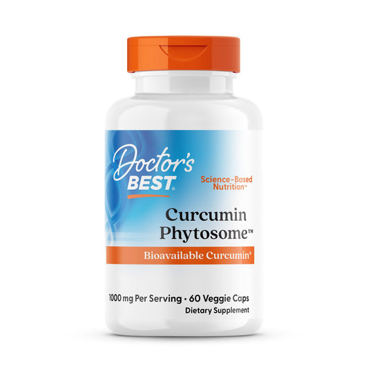 Doctor's Best, Curcumin Phytosome with Meriva, 500 mg, 60 Veggie Caps