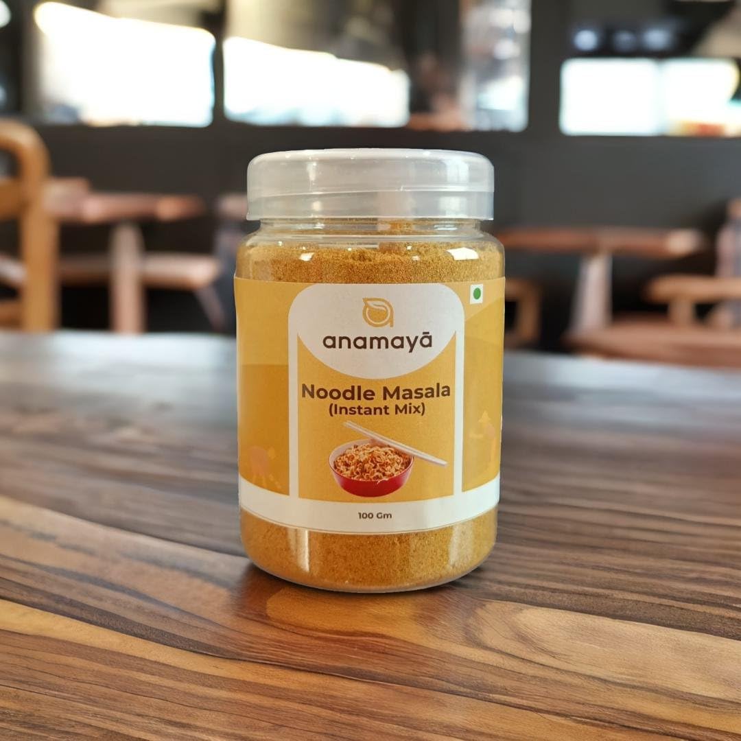 Anamaya Chowmein Masala | Desi Noodles Masala | Fried Rice Masala | Chowmin Masala Powder | Sweet and Spicy mix for desi style Chaumin | No MCG | 100 Gms | Pack of 1