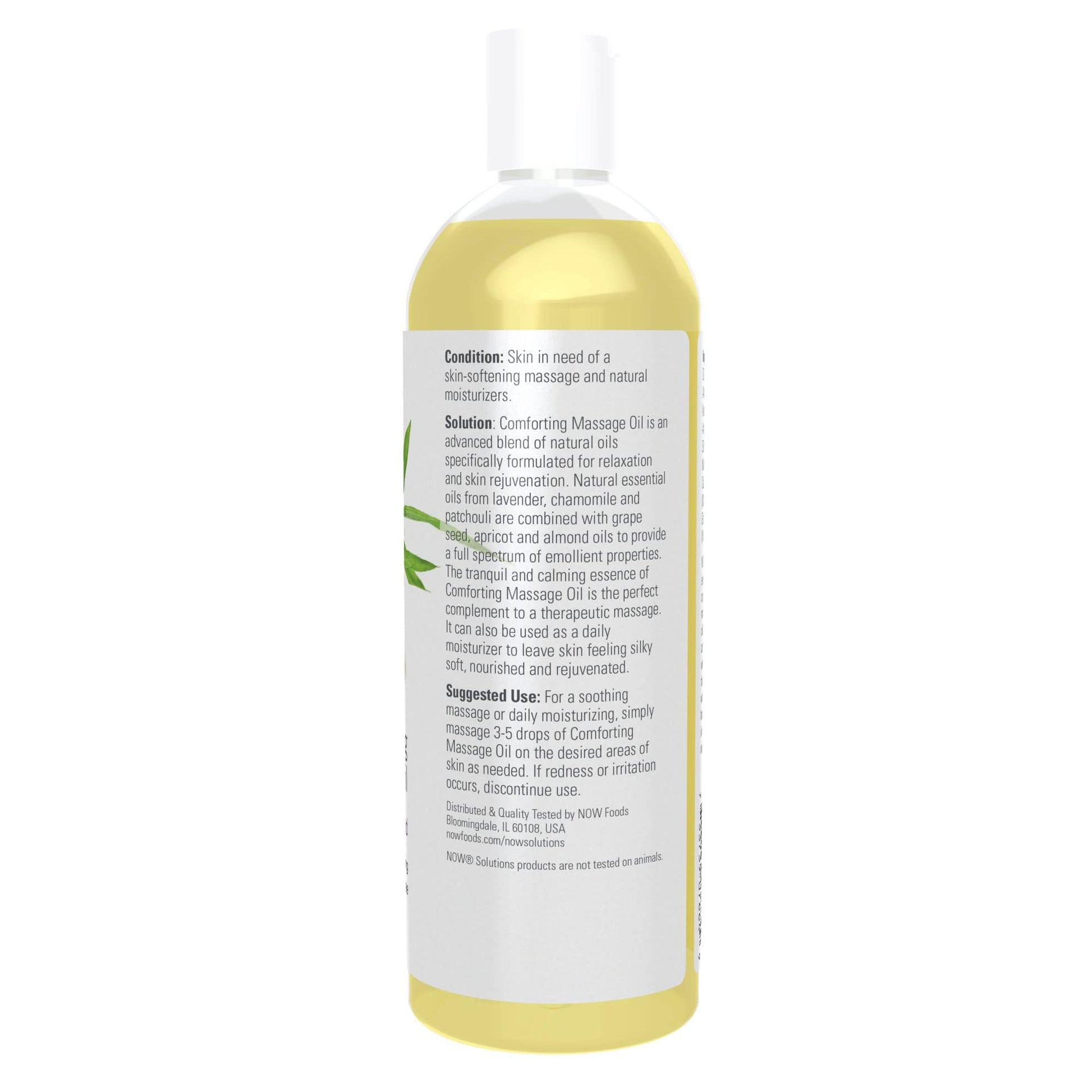 Now Foods Comforting Massage Oil, 16 Fl Oz- image 6