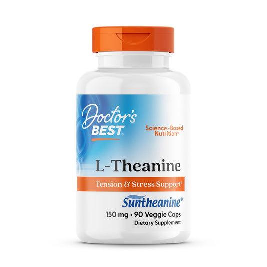 Doctor's Best, Suntheanine L-Theanine, 150 mg, 90 Veggie Caps