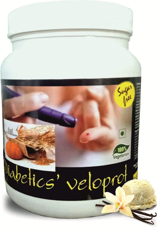 Develo Diabetic Protein Powder for diabetes patient Care, Sugar Free Supplement – 1 kg (Vanilla)