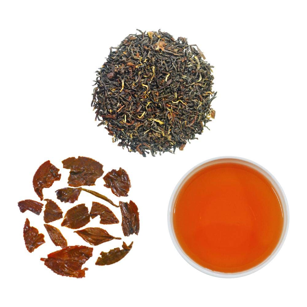 Gopaldhara Darjeeling Tea High Mountain Smoky Lapsang Souchong 125g Tin Can - (Regular Series) FTGFOP1 Muscatel Black Tea Blended with Pinewood Smoke