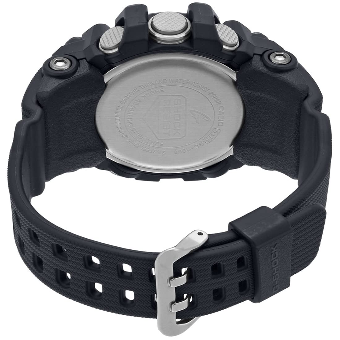 Casio G-Shock GG-1000-1ADR Analog-Digital Black Dial Men Watch Black Resin Strap (G660)