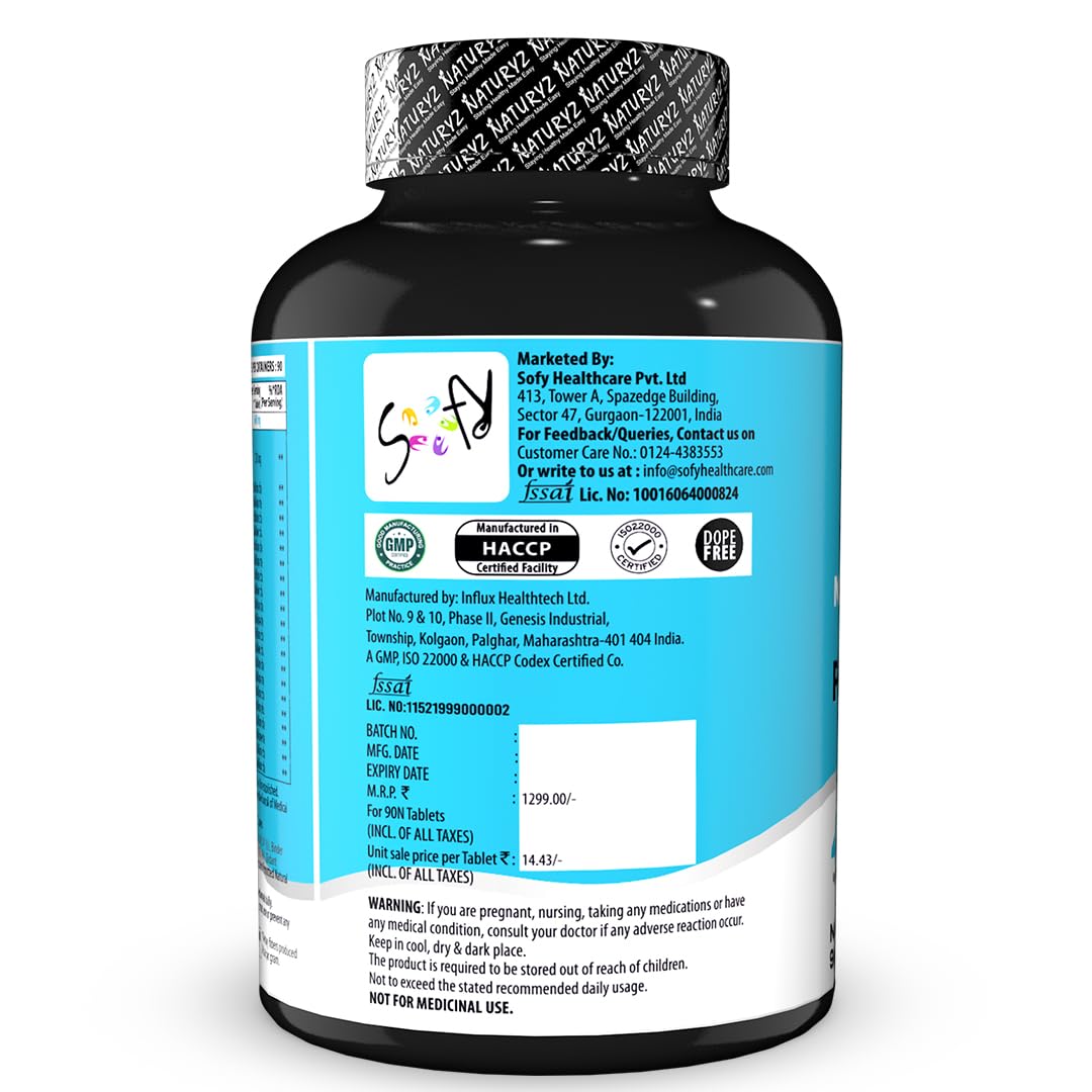 NATURYZ Highest Strength Daily Multivitamin with 50 Billion CFU Pre-Pro- image 2