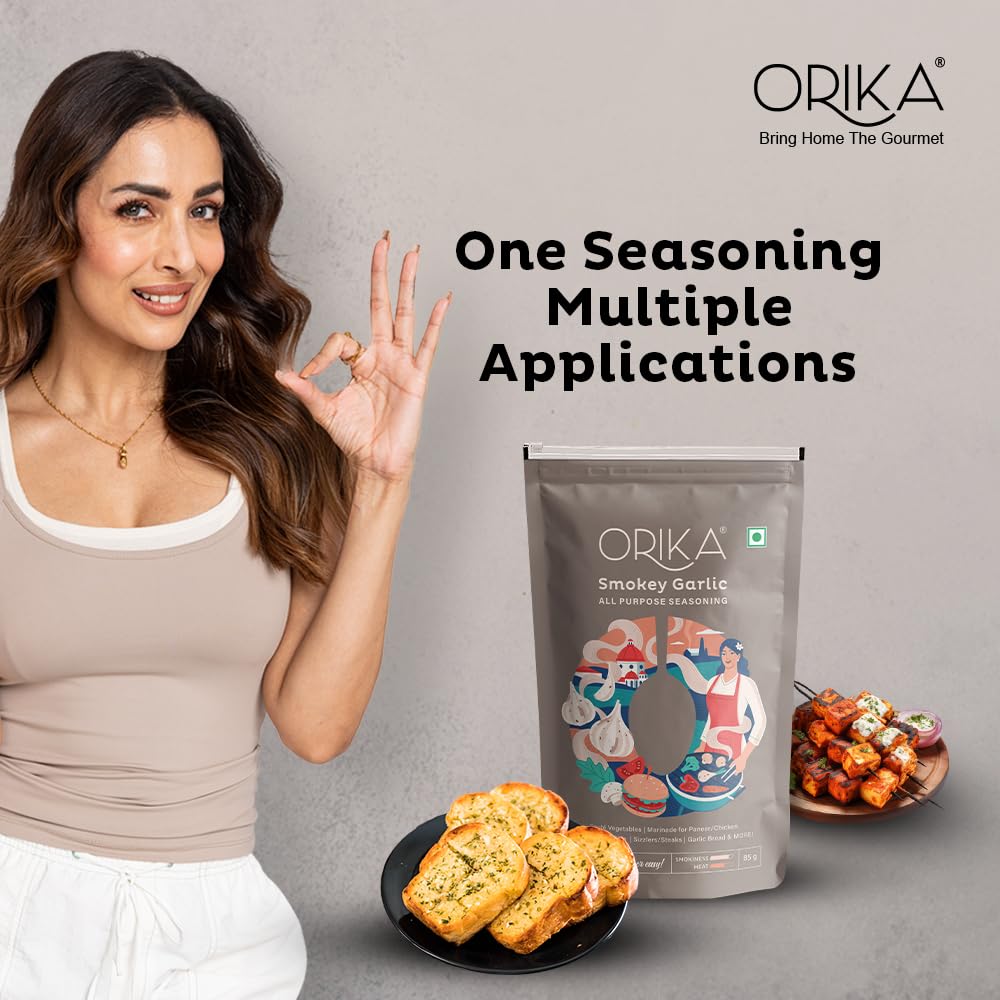 Orika Smokey Garlic All Purpose Seasoning (75G / 85G, Pack of 1)