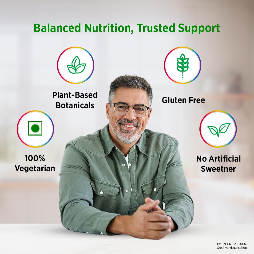 Centrum Adult 50+, World's No.1 Multivitamin with Calcium, Vitamin D3 & 21 other Nutrients for Overall Health, Strong Joints & Heart Health (Veg) 30 Tablets