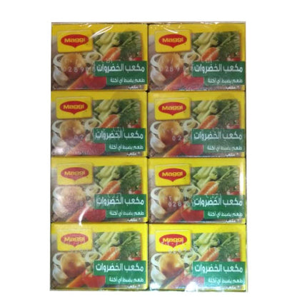 Maggi Stock Vegetables Cube, Pack of 24, 432 g