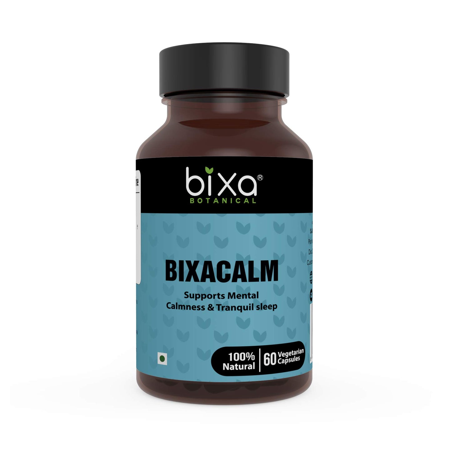 Bixa Botanical Bixacalm Capsules, Ashwagandha Extract Supports Mental Calmness &