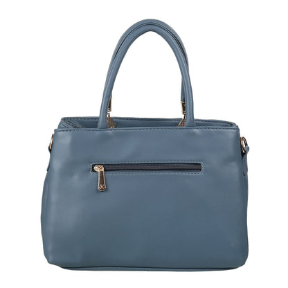 Mochi Women Blue Zip Top Sling Bag (66-7652)