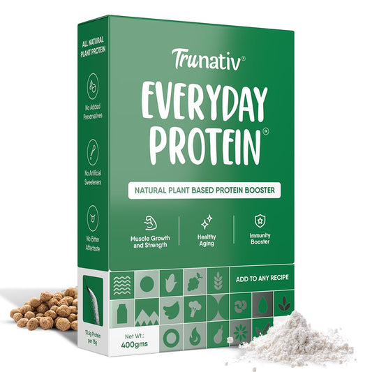TruNativ Everyday Plant Protein| 13.5g Protein| Soy, Pea & Brown Rice Protein |