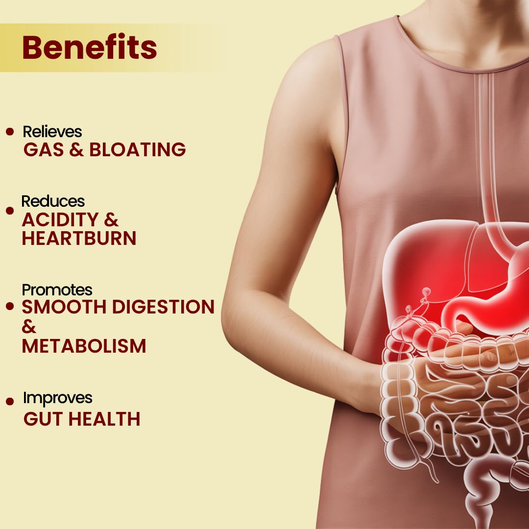 Herbal Hills Aramhills Powder, 100g | | Relieves Gas, Acidity & Constip- image 7