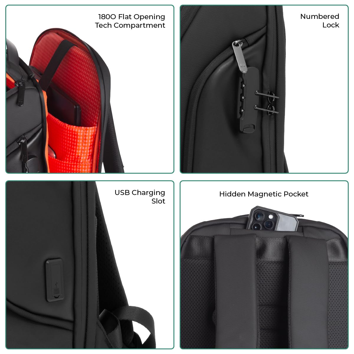 ICON The Iconic Laptop Backpack 30L | Premium Polyester, Fits 15.6" Lap- image 5