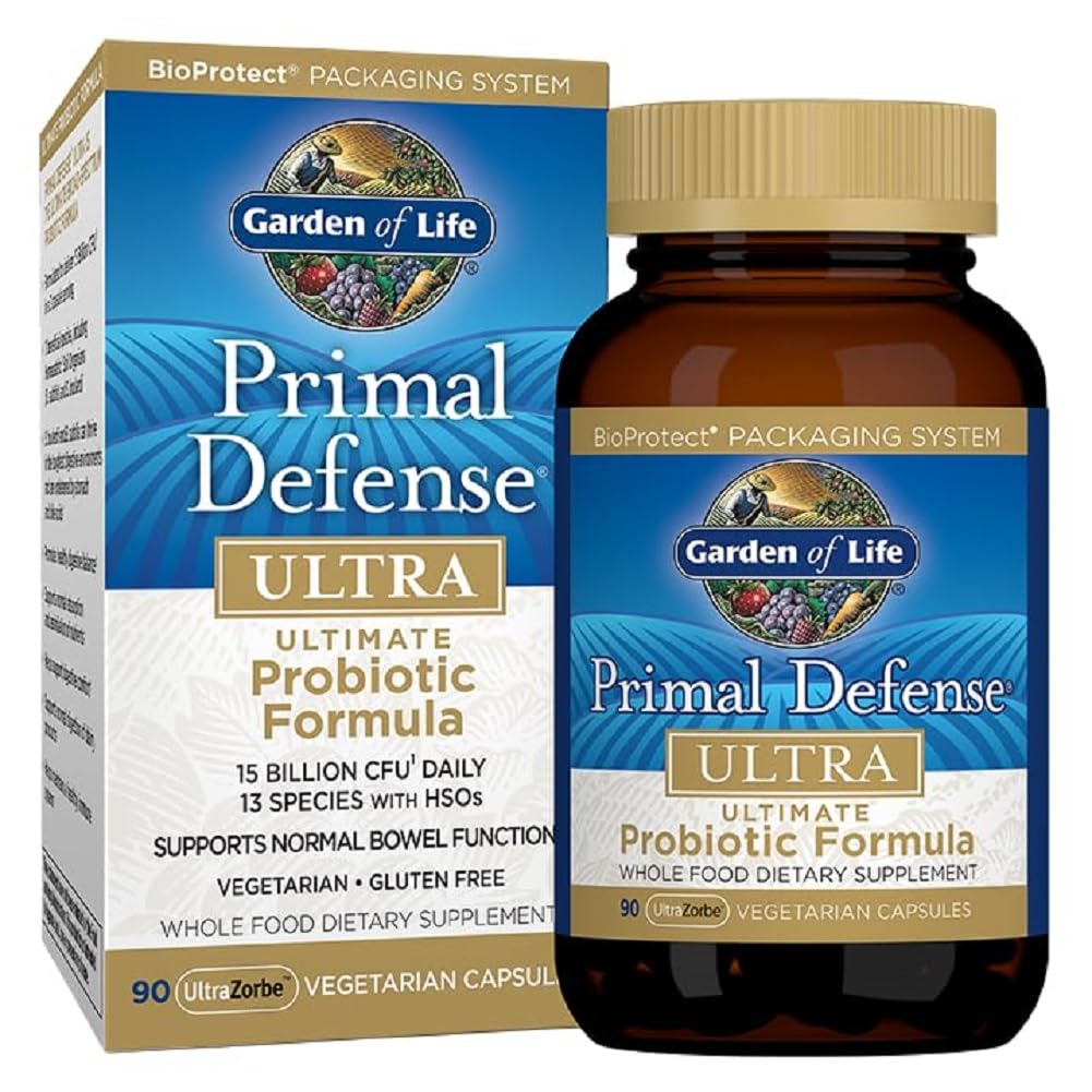 Garden of Life, Primal Defense, Ultra, Ultimate Probiotic Formula, 90 UltraZorbe