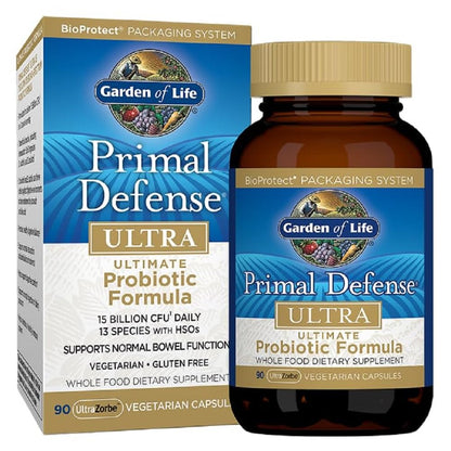 Garden of Life, Primal Defense, Ultra, Ultimate Probiotic Formula, 90 UltraZorbe