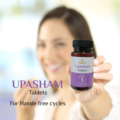 Abhinav Upasham PMS Relief from Period Cramp, Mood Swings, Headache, Bloating, Acne | Stress Free Periods Lifelong Nutritional Supplement